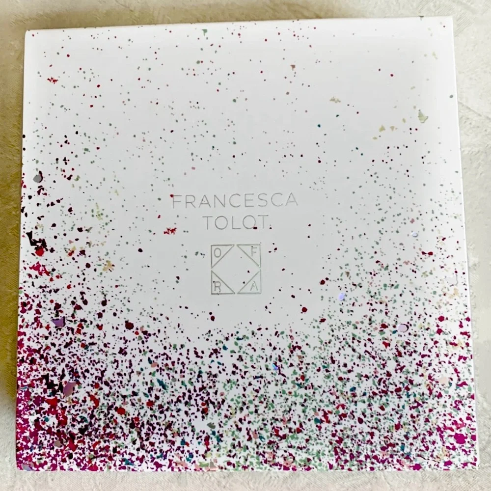 OFRA X Cosmetics Francesca Tolot Infinite Eyeshadow Palette 9 Pan Makeup NEW